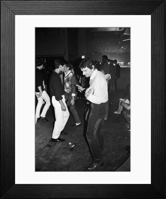 Framed Print : Various VIPs at the Embassy Club. September 1983 Framed Print : Various VIPs at the Embassy Club. September 1983