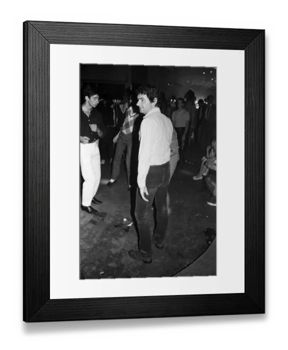 Framed Print : Various VIPs at the Embassy Club. September 1983