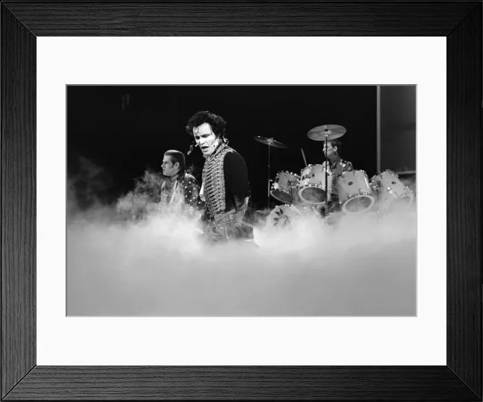Framed Print : Adam and the Ants performing at the British Rock and Pop awards. 24th February 1981 Framed Print : Adam and the Ants performing at the British Rock and Pop awards. 24th February 1981