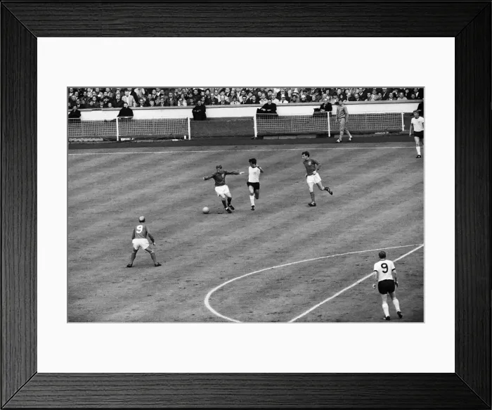Framed Print : 1966 World Cup Final at Wembley Stadium. England win the World Cup for the first Framed Print : 1966 World Cup Final at Wembley Stadium. England win the World Cup for the first