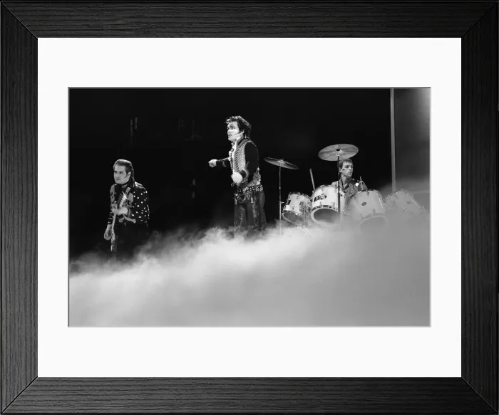 Framed Print : Adam and the Ants performing at the British Rock and Pop awards. 24th February 1981 Framed Print : Adam and the Ants performing at the British Rock and Pop awards. 24th February 1981
