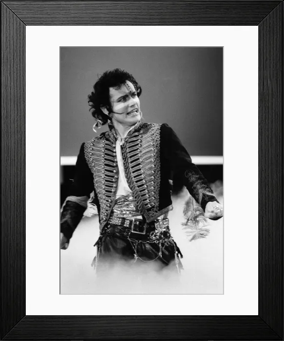 Framed Print : Adam and the Ants performing at the British Rock and Pop awards. 24th February 1981 Framed Print : Adam and the Ants performing at the British Rock and Pop awards. 24th February 1981