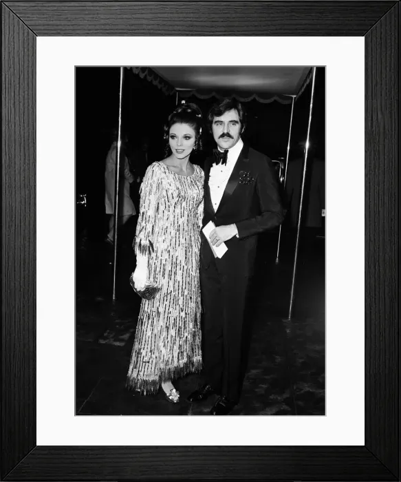 Framed Print : Joan Collins and Anthony Newley. 12th December 1967