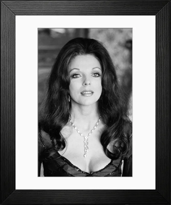 Framed Print : Actress Joan Collins. May 1983 Framed Print : Actress Joan Collins. May 1983