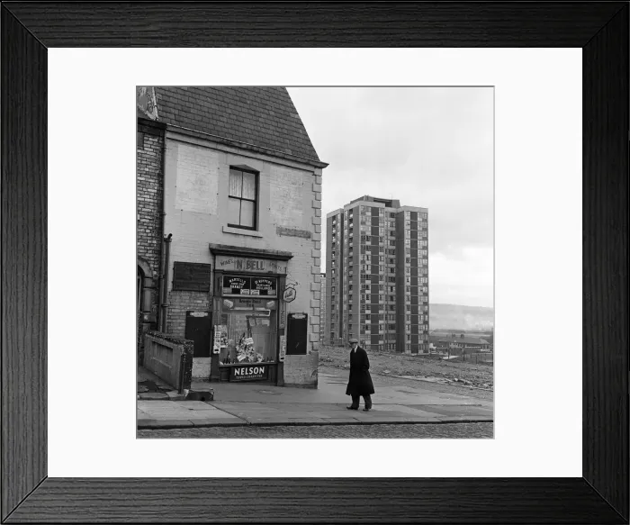 Framed Print : New high-rise flats and soon-to-be demolished buildings side by side in Newcastle Framed Print : New high-rise flats and soon-to-be demolished buildings side by side in Newcastle