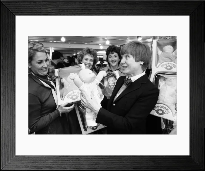 Framed Print : Cabbage Patch Dolls for sale in Harrods. Barbara Ericson from Dallas along with some Framed Print : Cabbage Patch Dolls for sale in Harrods. Barbara Ericson from Dallas along with some