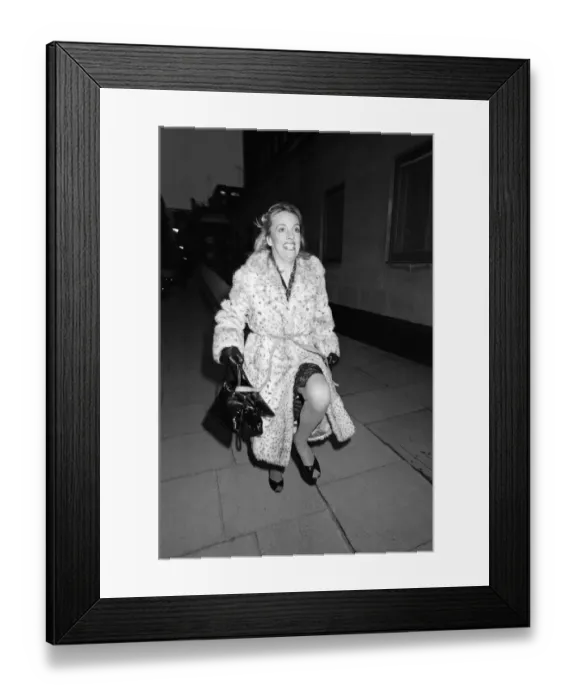 Framed Print : BBCs Thats Life'television presenter Esther Rantzen Framed Print : BBCs Thats Life'television presenter Esther Rantzen