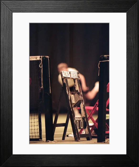 Framed Print : U14 Boys Tennis Competition at Tennis World, Prissick Base, Marton Road, Middlesbrough