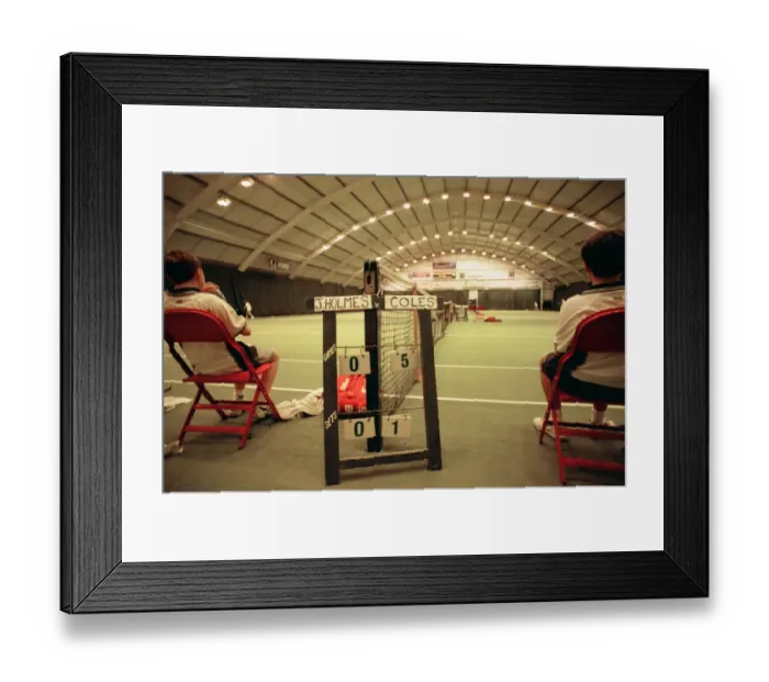 Framed Print : U14 Boys Tennis Competition at Tennis World, Prissick Base, Marton Road, Middlesbrough