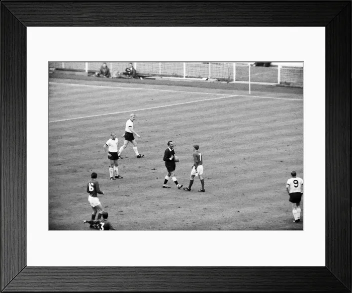 Framed Print : 1966 World Cup Final at Wembley Stadium. England win the World Cup for the first Framed Print : 1966 World Cup Final at Wembley Stadium. England win the World Cup for the first