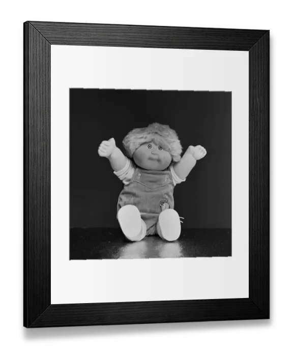 Framed Print : Cabbage Patch Doll. 2nd December 1983 Framed Print : Cabbage Patch Doll. 2nd December 1983