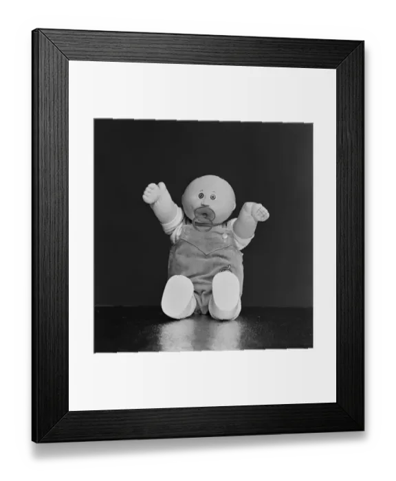Framed Print : Cabbage Patch Doll. 2nd December 1983 Framed Print : Cabbage Patch Doll. 2nd December 1983