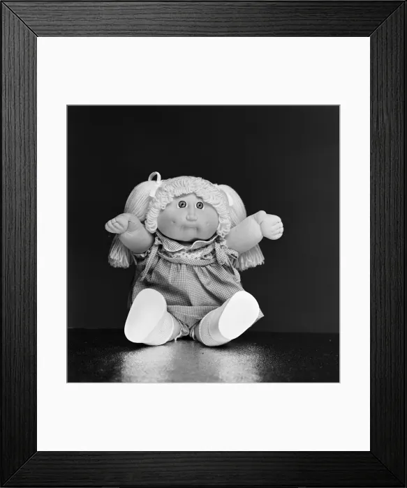 Framed Print : Cabbage Patch Doll. 2nd December 1983 Framed Print : Cabbage Patch Doll. 2nd December 1983