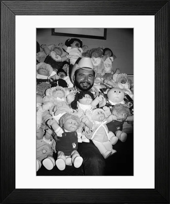 Framed Print : Xavier Roberts, the creator of the Cabbage Patch Kids concept which is sweeping America Framed Print : Xavier Roberts, the creator of the Cabbage Patch Kids concept which is sweeping America