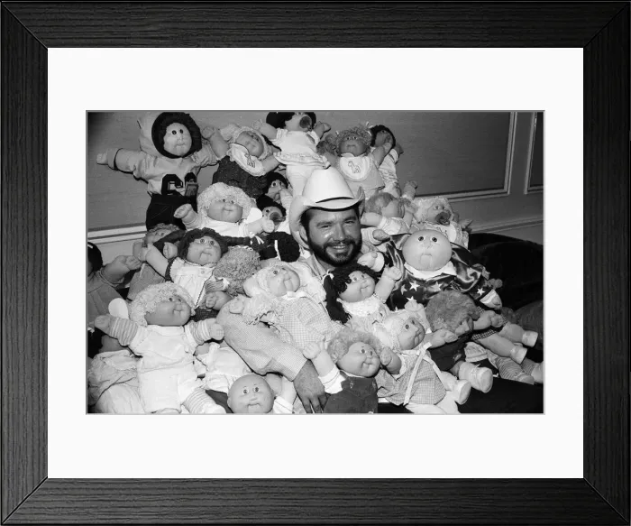 Framed Print : Xavier Roberts, the creator of the Cabbage Patch Kids concept which is sweeping America Framed Print : Xavier Roberts, the creator of the Cabbage Patch Kids concept which is sweeping America