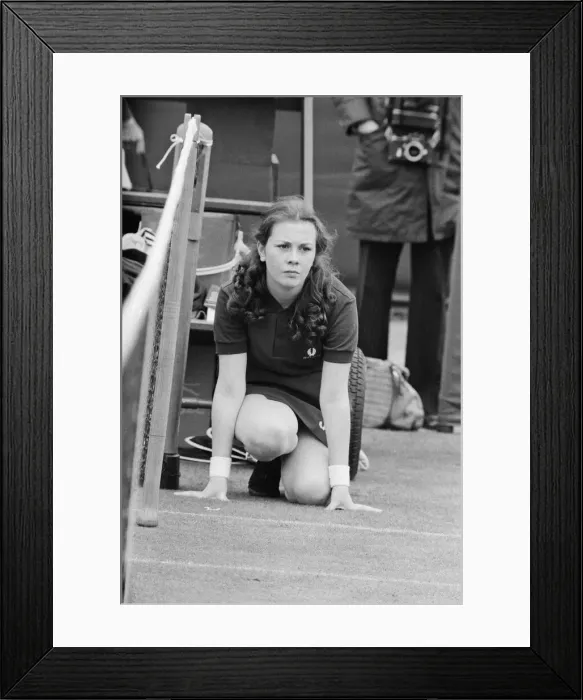 Framed Print : Balls Girls at Wimbledon Tennis for the first time on day one of Wimbledon 1977 Framed Print : Balls Girls at Wimbledon Tennis for the first time on day one of Wimbledon 1977