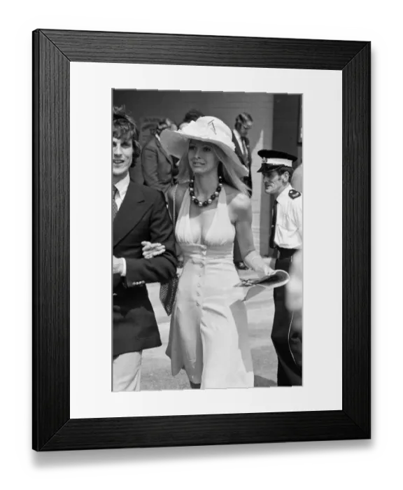 Framed Print : A young Tennis fan enjoys the Wimbledon Tennis Championships of 1973 Framed Print : A young Tennis fan enjoys the Wimbledon Tennis Championships of 1973