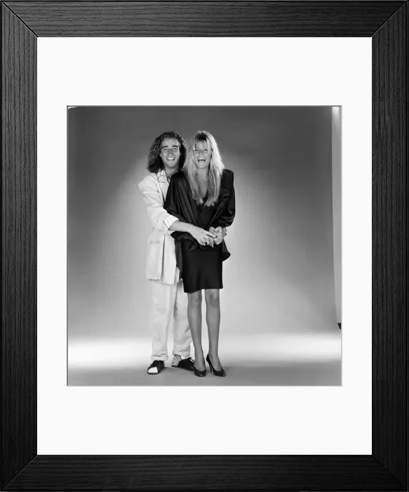 Framed Print : Mandy Smith with her new boyfriend Keith Daley. 20th August 1986 Framed Print : Mandy Smith with her new boyfriend Keith Daley. 20th August 1986