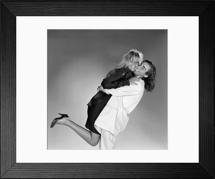 Framed Print : Mandy Smith with her new boyfriend Keith Daley. 20th August 1986 Framed Print : Mandy Smith with her new boyfriend Keith Daley. 20th August 1986