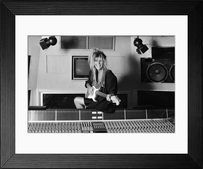 Framed Print : Mandy Smith has just made a record. The disc and the title is being kept secret Framed Print : Mandy Smith has just made a record. The disc and the title is being kept secret