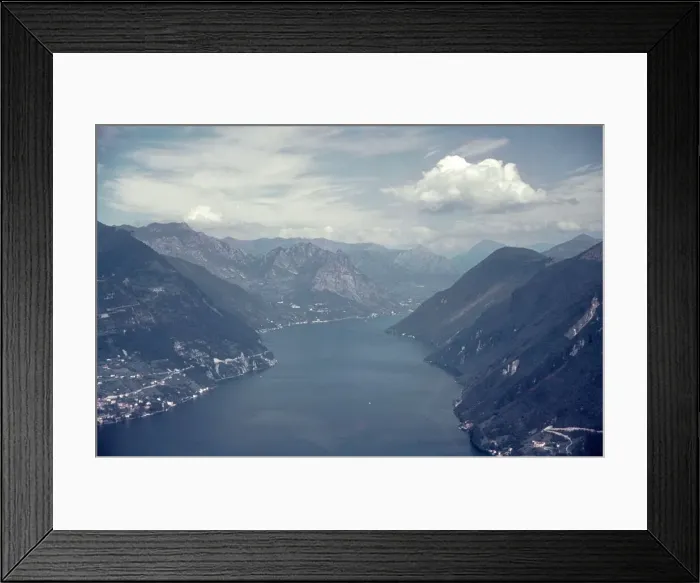 Framed Print : Lake Lugano, Switzerland July 1938 Framed Print : Lake Lugano, Switzerland July 1938