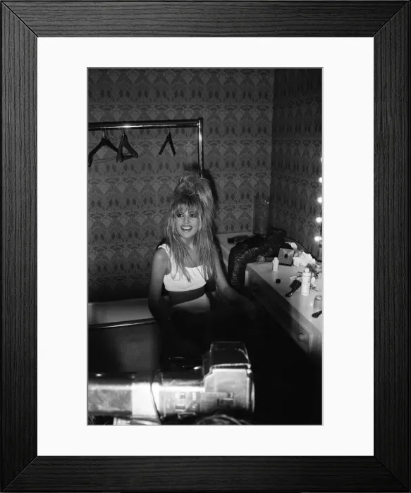 Framed Print : Mandy Smith at a nightclub to promote her new song. 17th January 1987 Framed Print : Mandy Smith at a nightclub to promote her new song. 17th January 1987