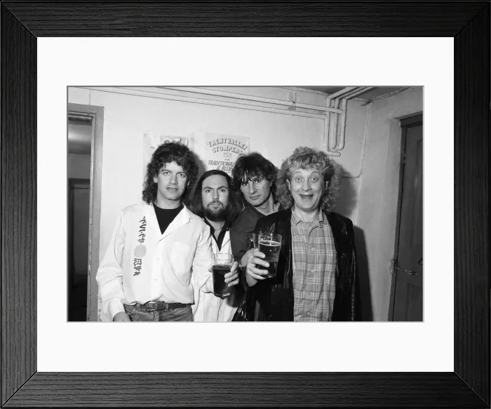 Framed Print : Slade launch their new album Rogues Gallery Framed Print : Slade launch their new album Rogues Gallery