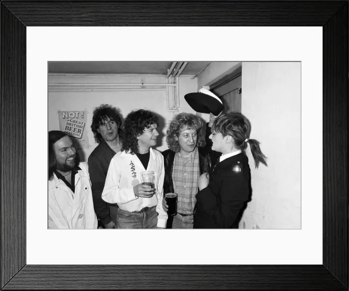 Framed Print : Slade launch their new album Rogues Gallery Framed Print : Slade launch their new album Rogues Gallery