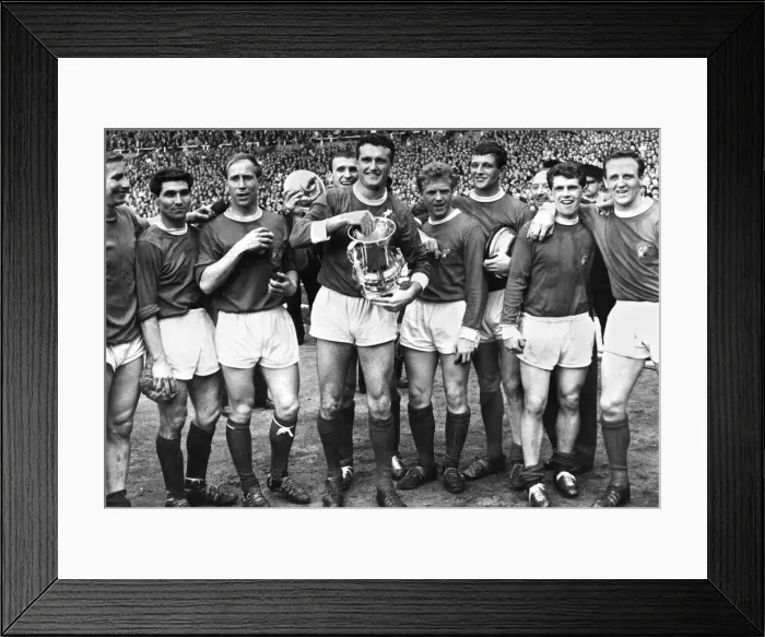 Framed Print : FA Cup Final at Wembley Stadium. Manchester United 3 v Leicester City 1 Framed Print : FA Cup Final at Wembley Stadium. Manchester United 3 v Leicester City 1