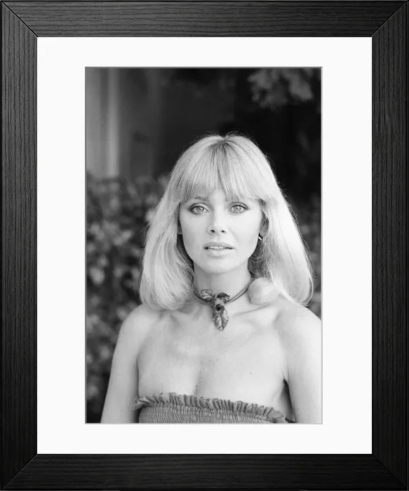 Framed Print : Britt Ekland, Swedish actress, pictured at home in Beverly Hills, Los Angeles, California Framed Print : Britt Ekland, Swedish actress, pictured at home in Beverly Hills, Los Angeles, California