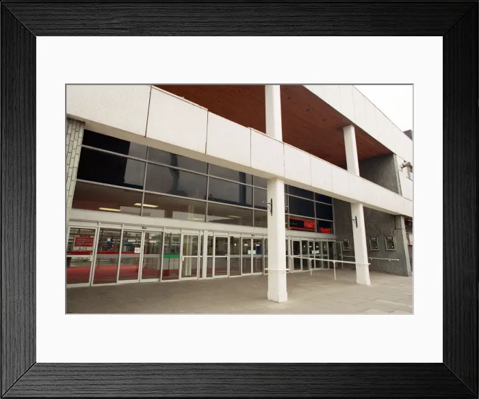 Framed Print : Billingham Forum, a leisure centre with indoor ice-rink and theatre Framed Print : Billingham Forum, a leisure centre with indoor ice-rink and theatre