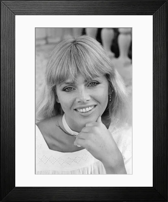 Framed Print : Britt Ekland, Swedish actress, pictured at home in Beverly Hills, Los Angeles, California Framed Print : Britt Ekland, Swedish actress, pictured at home in Beverly Hills, Los Angeles, California