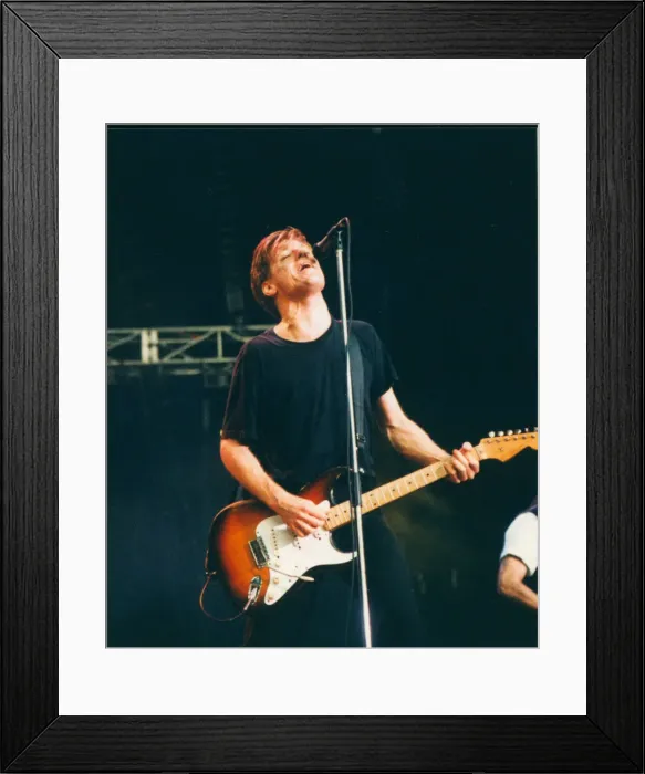 Framed Print : Bryan Adams performs at Cardiff Arms Park, Cardiff, Wales in 1992 Framed Print : Bryan Adams performs at Cardiff Arms Park, Cardiff, Wales in 1992