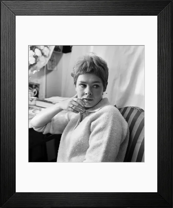 Framed Print : Actress Judi Dench. 4th August 1967 Framed Print : Actress Judi Dench. 4th August 1967