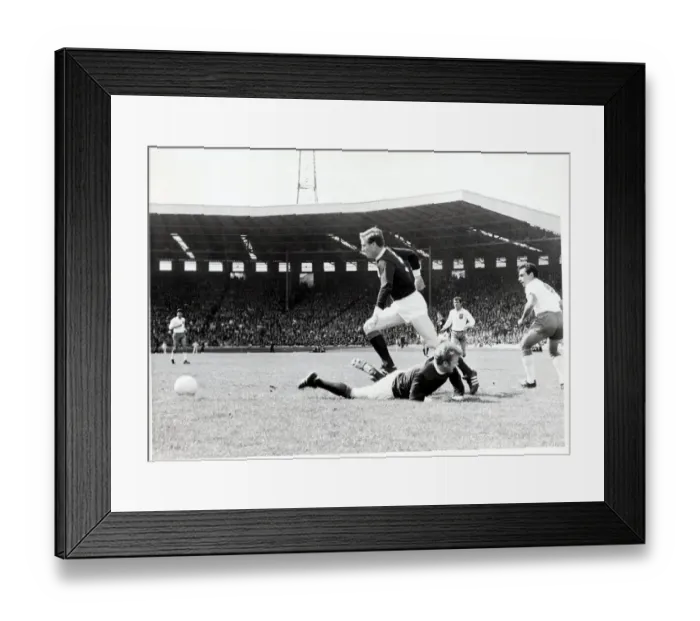 Framed Print : Scotland versus Cyprus international football 1969 football SCOTLAND V CYPRUS BILLY
