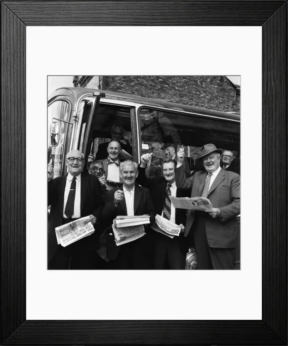 Framed Print : Ironopolis club outing. 1972