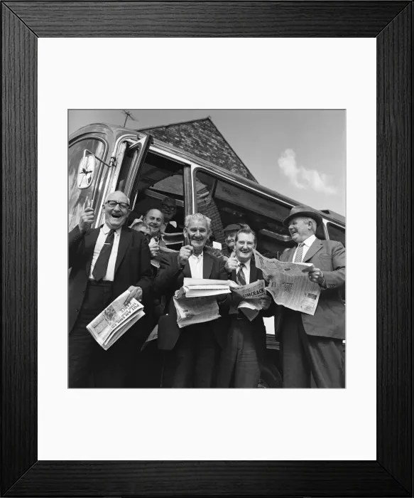 Framed Print : Ironopolis club outing. 1972