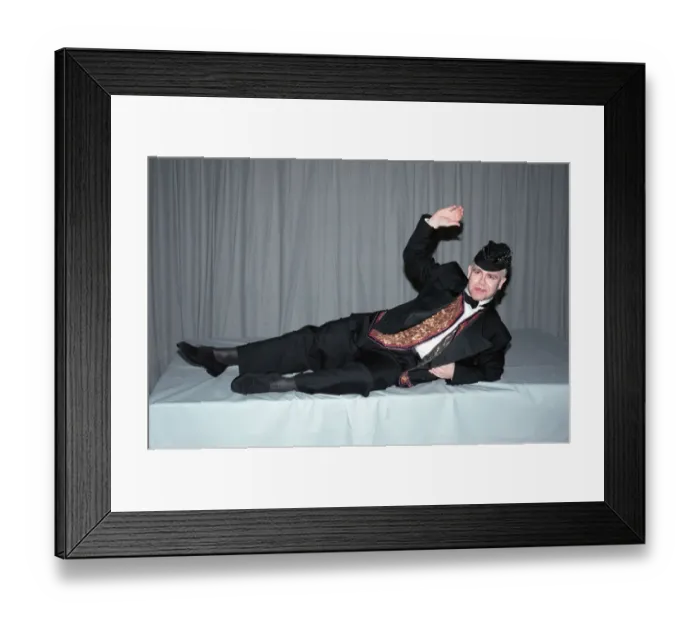 Framed Print : Elton John pictured in Paris where he is performing during his Reg Strikes Back Tour Framed Print : Elton John pictured in Paris where he is performing during his Reg Strikes Back Tour