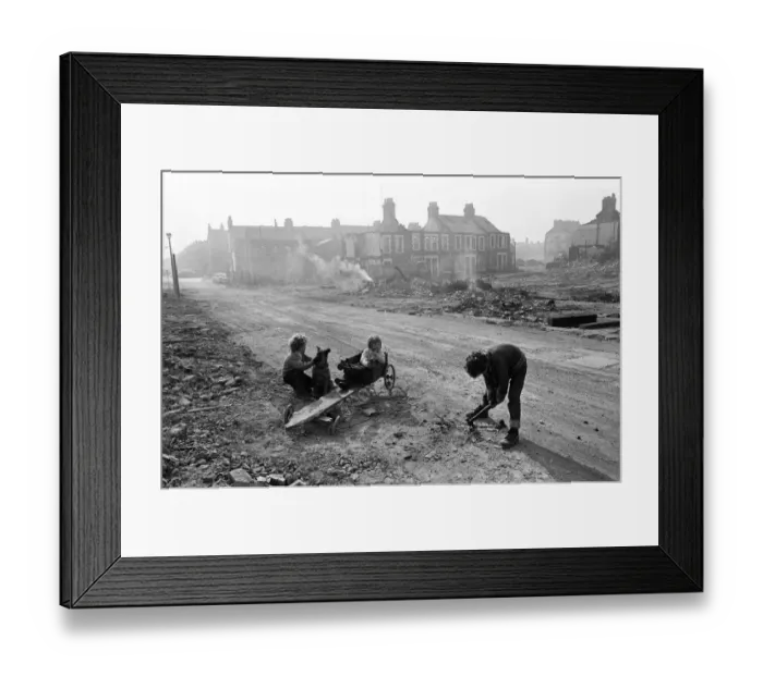 Framed Print : Cannon Street scenes, Middlesbrough. 1972