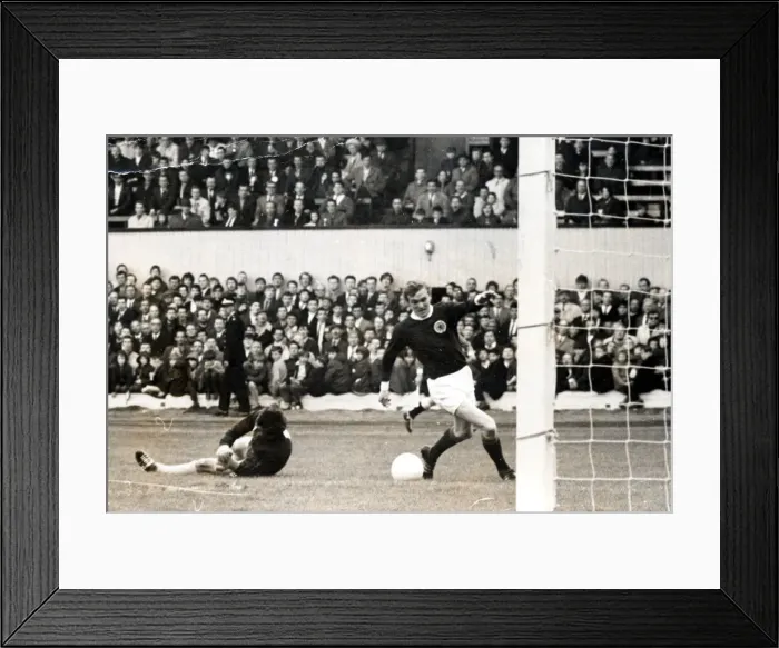 Framed Print : Scotland versus Cyprus international football 1969 football COLIN STEIN WALKS Framed Print : Scotland versus Cyprus international football 1969 football COLIN STEIN WALKS