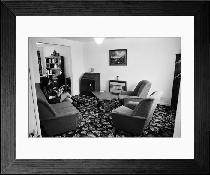 Framed Print : Hunters Hill housing development, Guisborough. 1972 Framed Print : Hunters Hill housing development, Guisborough. 1972