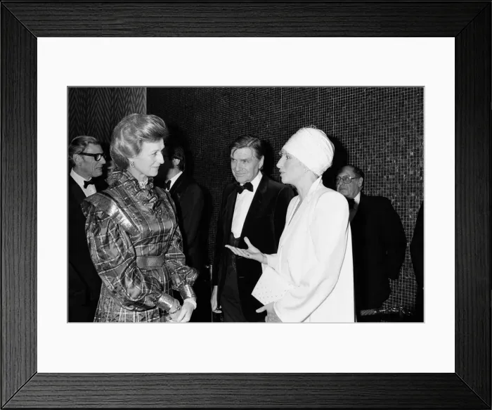 Framed Print : Barbra Streisand attends the Royal Charity Premiere of Yentl at the Leicester Square Framed Print : Barbra Streisand attends the Royal Charity Premiere of Yentl at the Leicester Square