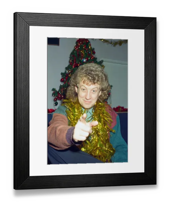 Framed Print : Noddy Holder of Slade. 14th December 1993 Framed Print : Noddy Holder of Slade. 14th December 1993
