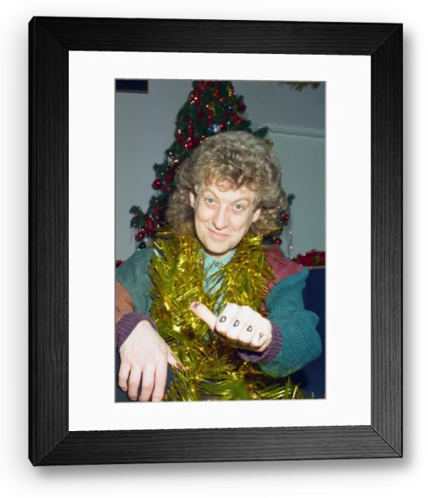 Framed Print : Noddy Holder of Slade. 14th December 1993 Framed Print : Noddy Holder of Slade. 14th December 1993