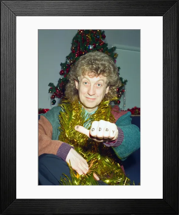 Framed Print : Noddy Holder of Slade. 14th December 1993 Framed Print : Noddy Holder of Slade. 14th December 1993