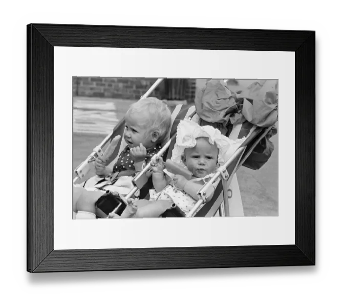 Framed Print : Summer Weather Scenes, August 1976