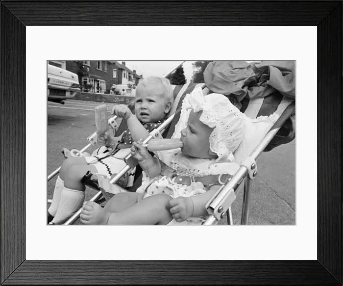 Framed Print : Summer Weather Scenes, August 1976 Framed Print : Summer Weather Scenes, August 1976