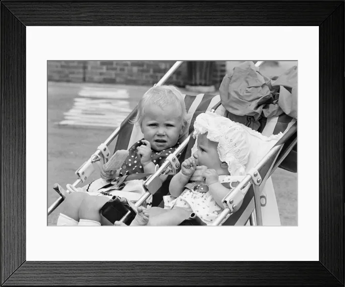 Framed Print : Summer Weather Scenes, August 1976