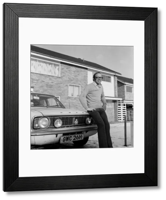 Framed Print : Middlesbrough F. Cs Nobby Stiles. 1971 Framed Print : Middlesbrough F. Cs Nobby Stiles. 1971