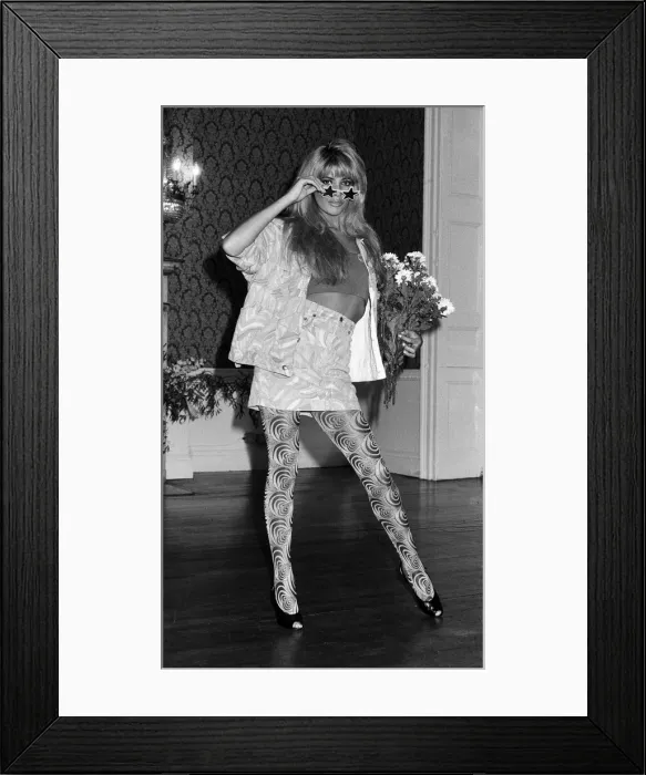 Framed Print : Model Mandy Smith. 10th October 1987 Framed Print : Model Mandy Smith. 10th October 1987